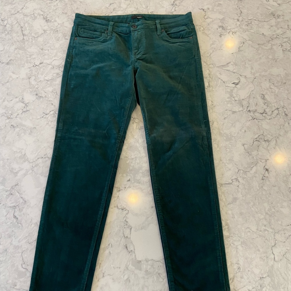 Edyson dark green corduroy pants size 31
